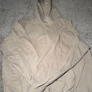 Taylor Swift TTPD Beige Hooded Sweatshirt